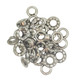 6mm Diamante Studded Eyelets - (Pack of 50)